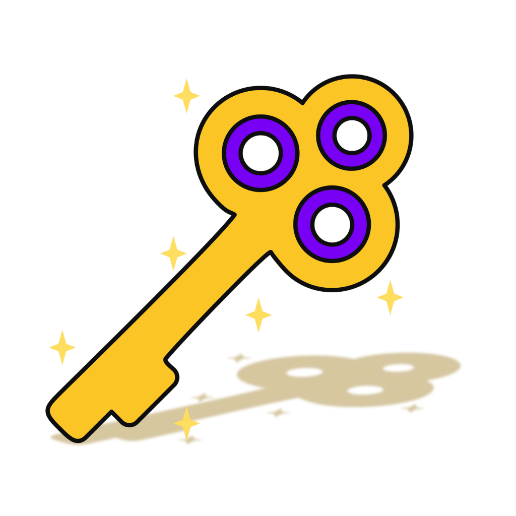 Icono de llave mágica